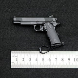 1:3 gun model ordinary disassembly M92F Beretta gun model keychain foreign trade on-hook cannot be fired