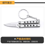 Practice Knife Pocket Knife Unbladed Fancy Practice Training Folding Hand Shaker