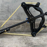 Veyron 40 continuous shot in line with the bow outdoor laser high-precision adult dual-purpose competitive mechanical pulley slingshot