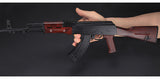 1:2.05 Alloy military model, shell throwing AK47 model metal assault step ornament, non-firing