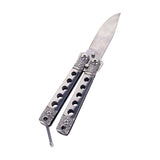Butterfly knife CSGO mini folding knife unpacking tool knife keychain knife folding knife portable pocket knife