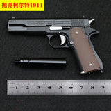 1:2.05 Shell throwing 1911 Colt nylon new material, metal model, non-firing