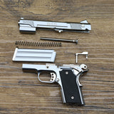 1:2.05 alloy model shell throwing 945 Colt 1911 metal model non-emission