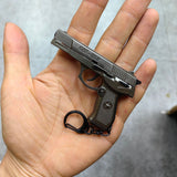 1:3 shell throwing gun mold metal toy 92 type gun model shell throwing 92 gun keychain hanging machine foreign trade cannot be launched