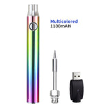 510 preheated VERTEX650mAh 350mAh diameter 14mm11.2mm three-speed voltage regulating battery pole electric soldering iron