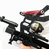 New Fire Dragon Composite Bow and Arrow Continuous Shooting Steel Ball Archery Dual-purpose Composite Bow and Arrow Slingshot High Precision Outdoor
