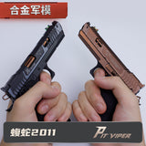 1:2.05 Military model shell throwing G34TTIPITVIPER pit viper, model alloy child non-launch