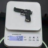 1:3 shell throwing Beretta gun alloy M92F disassembly gun model keychain pendant foreign trade, non-firing