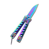 Butterfly knife CSGO mini folding knife unpacking tool knife keychain knife folding knife portable pocket knife