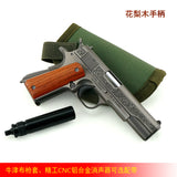 1:2.05 Colt M1911 Inscription Special Commemorative Edition Shell Throwing Model (rosewood handle) Non-firing