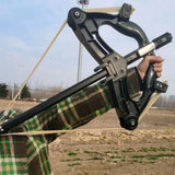New Veyron Continuous Composite Bow Adult Outdoor Slingshot Laser Infrared High Precision Steel Ball Bow