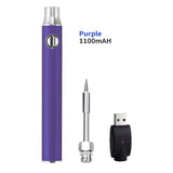 510 preheated VERTEX650mAh 350mAh diameter 14mm11.2mm three-speed voltage regulating battery pole electric soldering iron