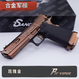 1:2.05 Alloy military model shell throwing G34TT2011 pit viper shell throwing model Children cannot launch