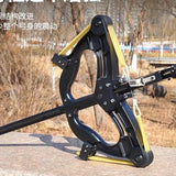Veyron 40 continuous shot in line with the bow outdoor laser high-precision adult dual-purpose competitive mechanical pulley slingshot