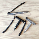 【Free gift】Tactical Pen Key Stick Portable Pointed Pen Shape Cuban Rattan Cool Stick Outdoor Self-Defense Products New