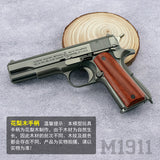 1:2.05 shell throwing M 19.11 million throwing Colt pear flower wood grain shell throwing disassembly generation can not be launched