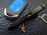 Genuine alloy empire 1:3 G17 Glock, shell throwing model gun pendant keychain foreign trade