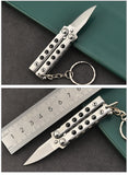 Practice Knife Pocket Knife Unbladed Fancy Practice Training Folding Hand Shaker