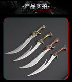 【Free gift】Ornamental dragon tooth knife outdoor knife stainless steel fruit knife portable keychain mini knife