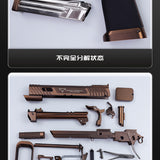 1:2.05 Military model shell throwing G34TTIPITVIPER pit viper, model alloy child non-launch