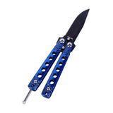 Butterfly knife CSGO mini folding knife unpacking tool knife keychain knife folding knife portable pocket knife