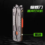 2025 Internet celebrity fun play windproof lighter inflatable men's high-end straight to creative personality fun lighter for boyfriend | POPOTR