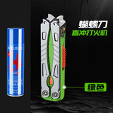 2025 Internet celebrity fun play windproof lighter inflatable men's high-end straight to creative personality fun lighter for boyfriend | POPOTR