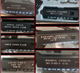 1:2.05 All-metal alloy shell throwing 95 model commemorative veteran lettering gift, non-launch