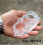 Polycarbon Tiger Finger Four-Finger Hand Support Hand Buckle Glove Self-Defense Weapon Ring Ring Legal Finger Tiger Self-Defense Supplies Equipment
