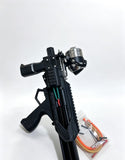 New outdoor fifth-generation Raytheon slingshot can shoot fish dual-purpose precision long-range laser slingshot toy composite bow