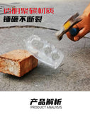 Polycarbon Tiger Finger Four-Finger Hand Support Hand Buckle Glove Self-Defense Weapon Ring Ring Legal Finger Tiger Self-Defense Supplies Equipment