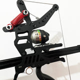 New Fire Dragon Composite Bow and Arrow Continuous Shooting Steel Ball Archery Dual-purpose Composite Bow and Arrow Slingshot High Precision Outdoor