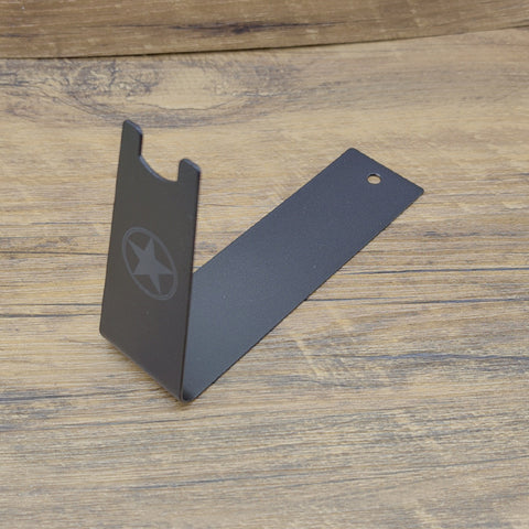 Pistol Model display rack Metal lettering display rack Pistol rack L-shaped display rack Accessories Toy display