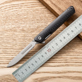 The manufacturer supplies carbon fiber unpacking knife, portable cutting rope, engraving knife, mini multi-functional folding scalpel art