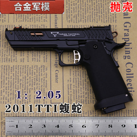 1:2.05 Alloy military model shell throwing G34TT2011 pit viper shell throwing model Children cannot launch