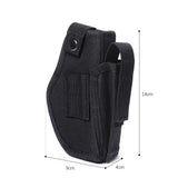 Pistol Holster Outdoor Tactical Equipment Small Holster Nylon Invisible Holster CS Field Stealth Tactical Holster Canvas