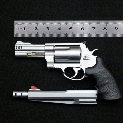 1:2.05 Smith M500 Model Double Pipe Revolver Alloy Child, Non-Launching