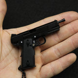 1:3 gun model ordinary disassembly M1911 Colt model keychain foreign trade on-hook cannot be fired
