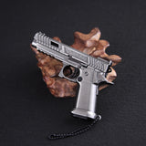 1:3 gun model children's toy G34 pit viper shell throwing keychain gun alloy gun foreign trade, non-firing
