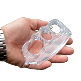 Polycarbon Tiger Finger Four-Finger Hand Support Hand Buckle Glove Self-Defense Weapon Ring Ring Legal Finger Tiger Self-Defense Supplies Equipment
