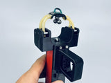 Slingshot Athlon Automatic Repeat Slingshot 3D Printed Shot Machine Automatic Bead Rapid Shot Slingshot Full Metal Slide