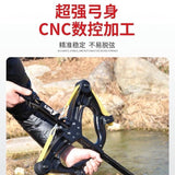 New Veyron Continuous Composite Bow Adult Outdoor Slingshot Laser Infrared High Precision Steel Ball Bow
