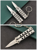 Practice Knife Pocket Knife Unbladed Fancy Practice Training Folding Hand Shaker