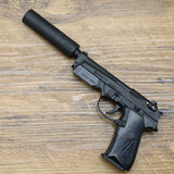 1:2.05 alloy model, shell throwing Beretta M92F model 90T children's metal, non-emission