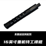 Mechanical Swing Stick Three-section Telescopic Stick Light Machine Heavy Machine Swing Stick Portable Defense Vehicle Self-Defense Legal Weapons