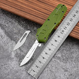 Hot Sale Mini Wilderness Camping Folding Knife Retractable Knife Student Art Portable Tool Knife Paper Cutting Unpacking Outdoor Knife