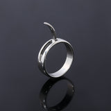 【Free gift】Attack on the giant anime periphery, Ani transformation ring barbed copper ring