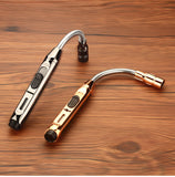2025 K17 hose spray gun ignition gun straight punch blue fire electroplating lighter cigarette cigar 360 degree rotating nozzle | POPOTR