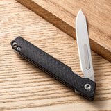 The manufacturer supplies carbon fiber unpacking knife, portable cutting rope, engraving knife, mini multi-functional folding scalpel art