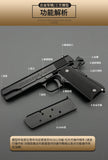 1:2.05 Military model shell throwing M1911 Colt model, metal, non-firing
